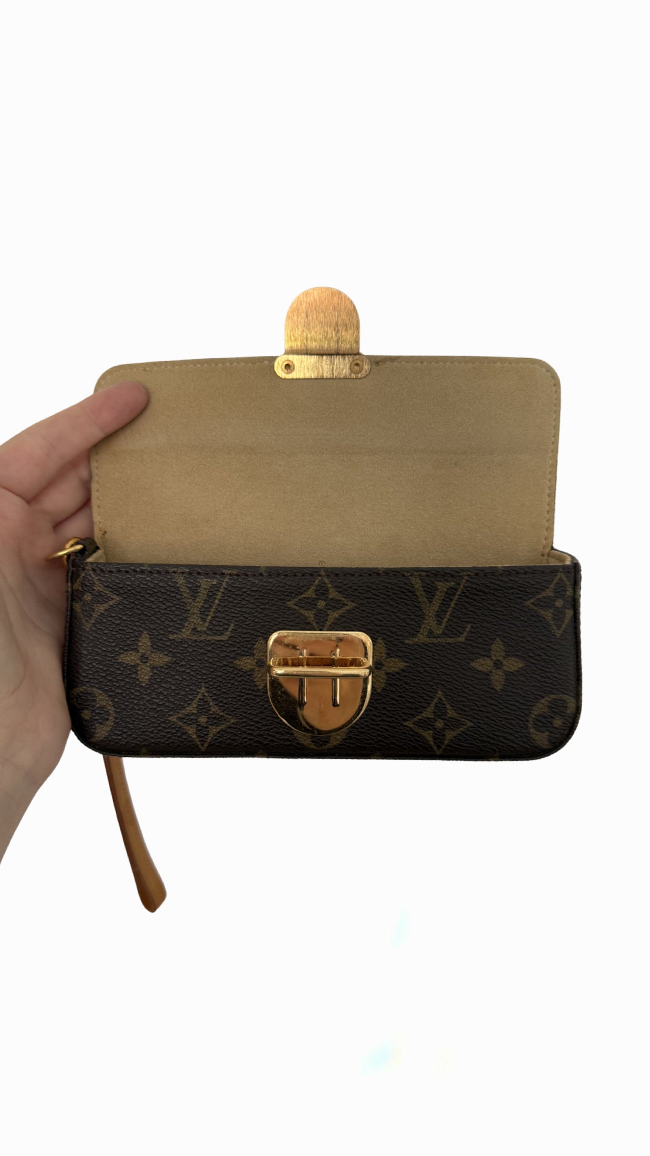 Louis Vuitton Monogram Pochette Lagoon Sunglasses Case