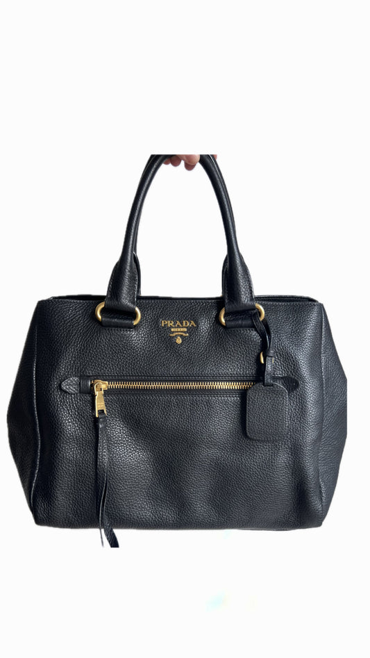 PRADA Vitello Daino Handbag
