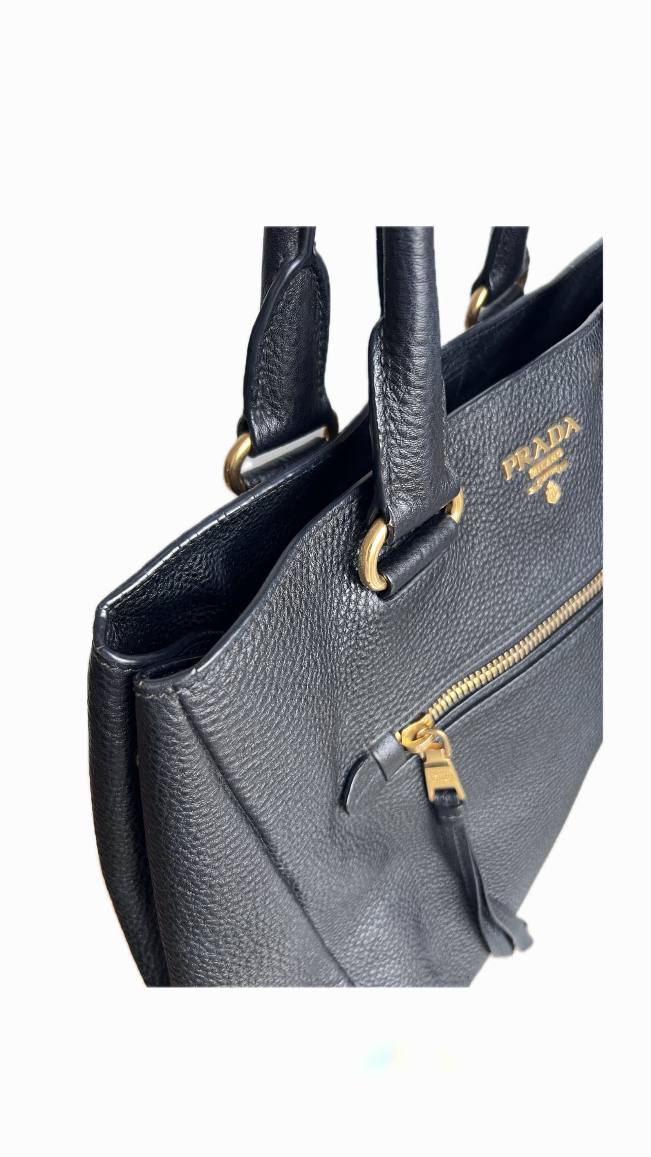 PRADA Vitello Daino Handbag