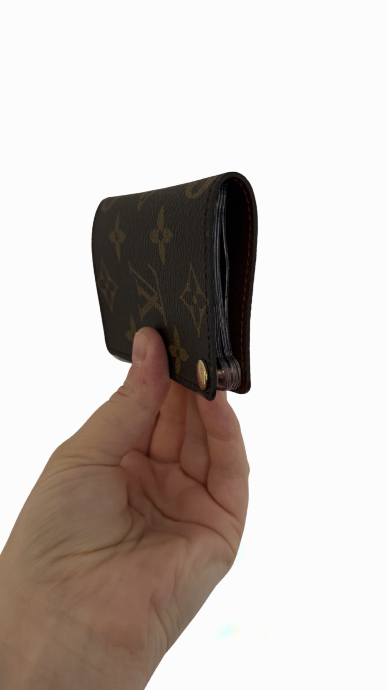 Louis Vuitton Monogram Porte-Cartes Credit Pression Card Holder
