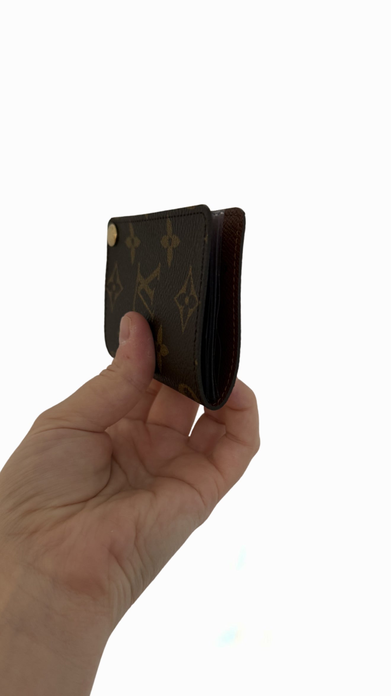 Louis Vuitton Monogram Porte-Cartes Credit Pression Card Holder