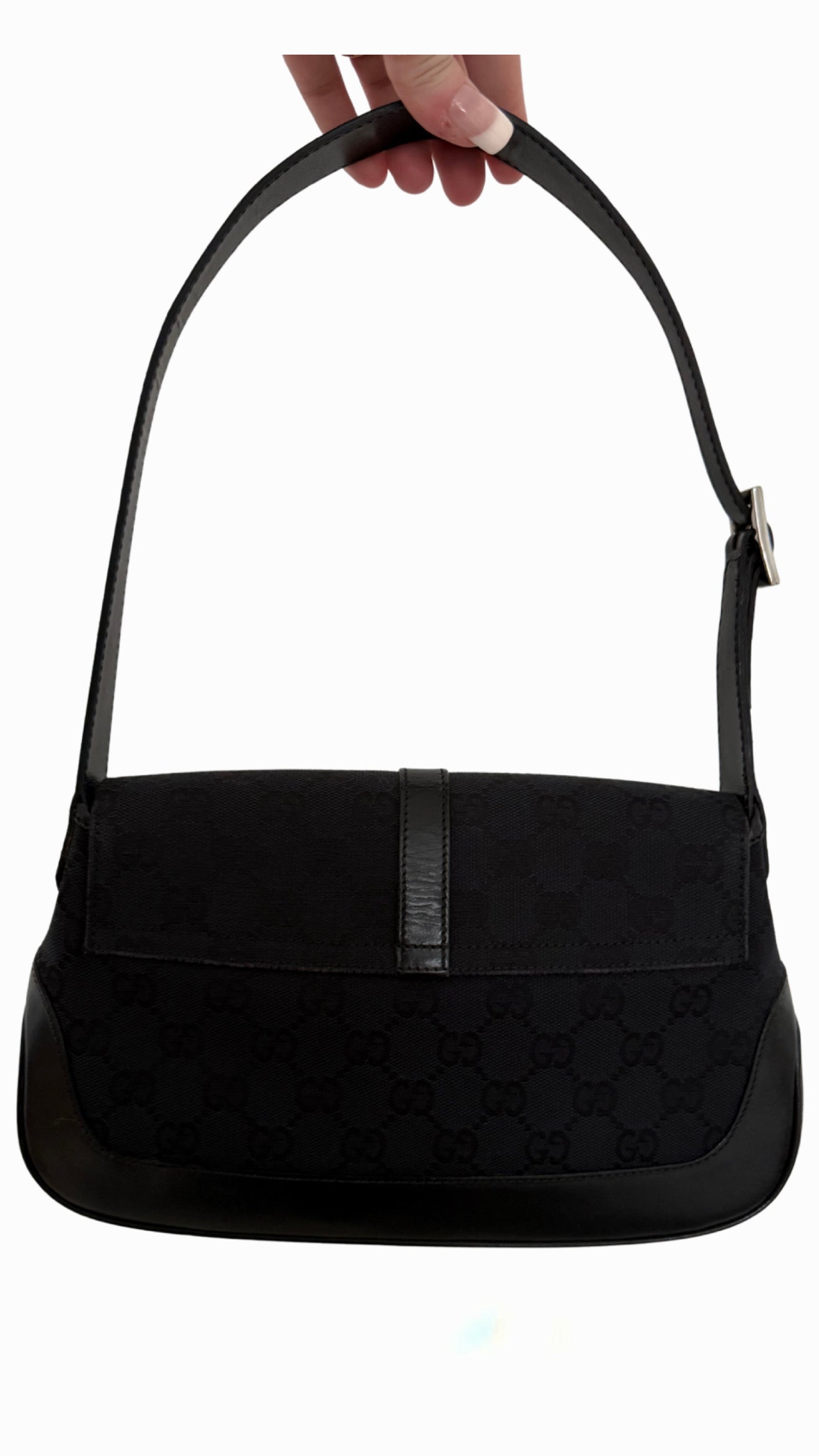 Gucci GG Canvas Jackie Shoulder Bag