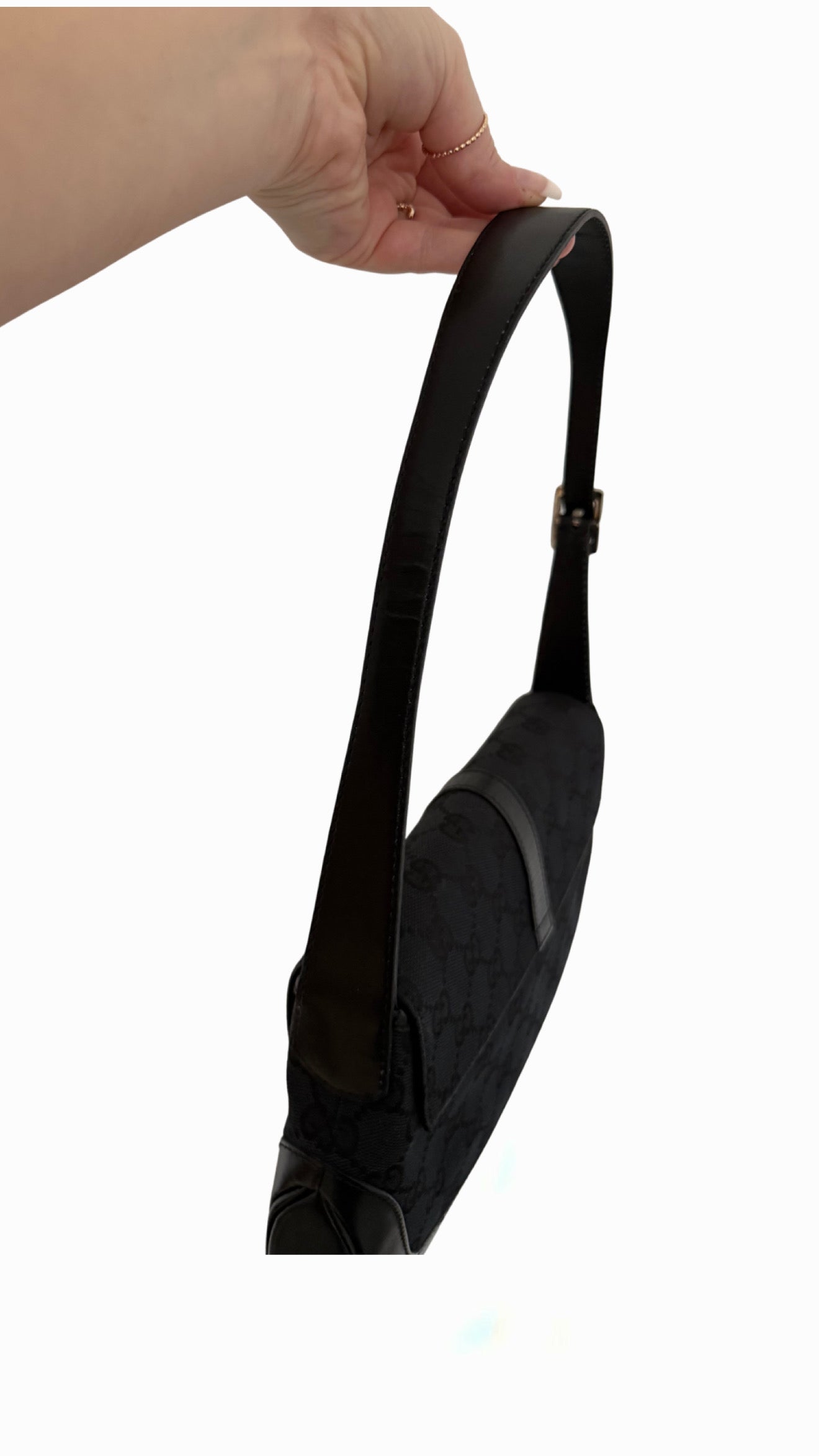 Gucci GG Canvas Jackie Shoulder Bag